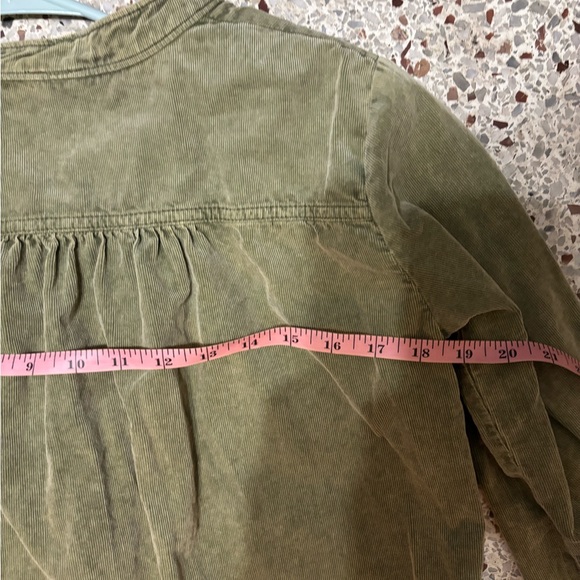 Anthropologie pilcro corduroy tunic dress XS moss green - Picture 11 of 11